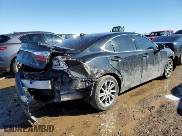 2017 Lexus ES 300h with VIN JTHBW1GG6H2151424, listed as a Copart auction lot 46898185 with 146,642 mi miles and Salvage Title. Bid and sale history available at DreamBid. Image 3.