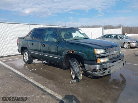 2003 Chevrolet Avalanche with VIN 3GNEK13T13G299307, listed as a IAAI auction lot 41663449 with 242,862 mi miles. Bid and sale history available at carsss.com. Image 1.