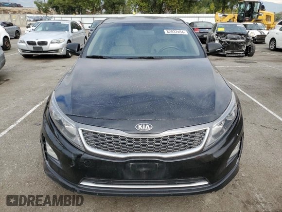 2015 Kia Optima Hybrid with VIN KNAGM4AD4F5085879, listed as a Copart auction lot 82037454 with 99,730 mi miles and Salvage Title. Bid and sale history available at carsss.com. Image 5.