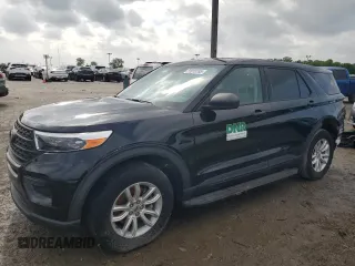 2020 Ford Explorer with VIN 1FMSK8BH8LGB76502, listed as a Copart auction lot 59915185 with 45,056 mi miles and Salvage title. Bid and sale history available at DreamBid. Image 1.