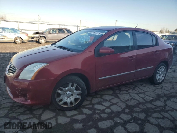 2011 Nissan Sentra S with VIN 3N1AB6AP6BL730100, listed as a Copart auction lot 46476775 with 146,377 mi miles and Salvage Title. Bid and sale history available at DreamBid. Image 1.
