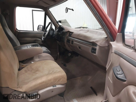 1995 Ford F-150 with VIN 1FTEX14H1SKB10036, listed as a IAAI auction lot 41854007 with 1 mi miles. Bid and sale history available at carsss.com. Image 5.