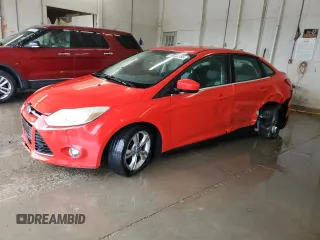 2012 Ford Focus SE with VIN 1FAHP3F21CL153066, listed as a Copart auction lot 59540755 with 158,191 mi miles and Salvage title. Bid and sale history available at DreamBid. Image 1.