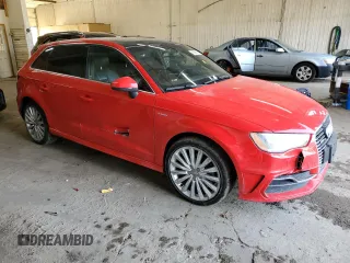 2016 Audi A3 e-tron Premium Plus with VIN WAUTPBFF6GA068479, listed as a Copart auction lot 48566515 with 151,670 mi miles and Non Repairable. Bid and sale history available at DreamBid. Image 4.