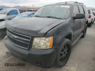 2007 Chevrolet Tahoe LS with VIN 1GNFC13067R159217, listed as a Copart auction lot 57587225 with 209,080 mi miles and Salvage title. Bid and sale history available at DreamBid. Image 1.