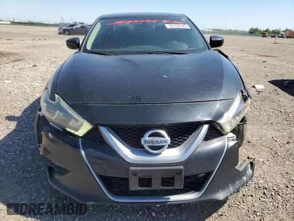 2017 Nissan Maxima SV with VIN 1N4AA6AP1HC392292, listed as a Copart auction lot 52159345 with 87,513 mi miles and Salvage Title. Bid and sale history available at carsss.com. Image 5.