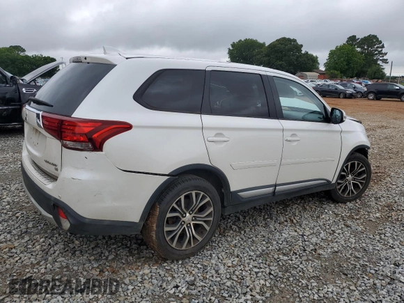 2017 Mitsubishi Outlander SE with VIN JA4AD3A32HZ066716, listed as a Copart auction lot 58435645 with 133,889 mi miles and Salvage title. Bid and sale history available at DreamBid. Image 3.