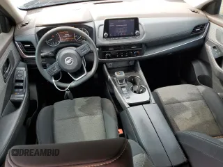 2021 Nissan Rogue S with VIN 5N1AT3AA2MC847641, listed as a Copart auction lot 54755195 with 62,121 mi miles and Salvage title. Bid and sale history available at DreamBid. Image 8.