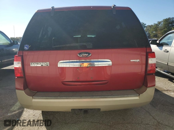 2008 Ford Expedition EL Eddie Bauer with VIN 1FMFK17578LA47897, listed as a Copart auction lot 77125074 with 219,425 mi miles and Salvage Title. Bid and sale history available at carsss.com. Image 6.