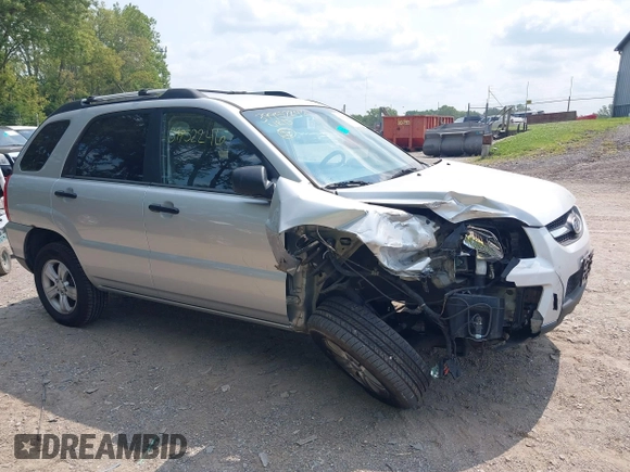2009 Kia Sportage LX with VIN KNDJF724997633726, listed as a IAAI auction lot 39952246 with 201,090 mi miles and . Bid and sale history available at DreamBid. Image 6.