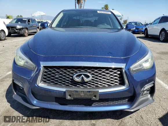 2020 Infiniti Q50 3.0t SPORT with VIN JN1EV7AP4LM208572, listed as a Copart auction lot 49239485 with 70,735 mi miles and Salvage Title. Bid and sale history available at carsss.com. Image 5.