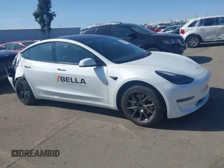 2022 Tesla Model 3 with VIN 5YJ3E1EA2NF245817, listed as a IAAI auction lot 41976493 with 32,710 mi miles and . Bid and sale history available at DreamBid. Image 14.