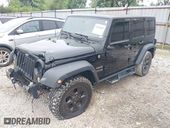 2018 Jeep Wrangler Unlimited Freedom z VIN 1C4BJWDG0JL803889, wystawiony jako IAAI lot #42782367 z przebiegiem 105 738 mil mil oraz . Historia ofert i sprzedaży dostępna na DreamBid. Obrazek 18.