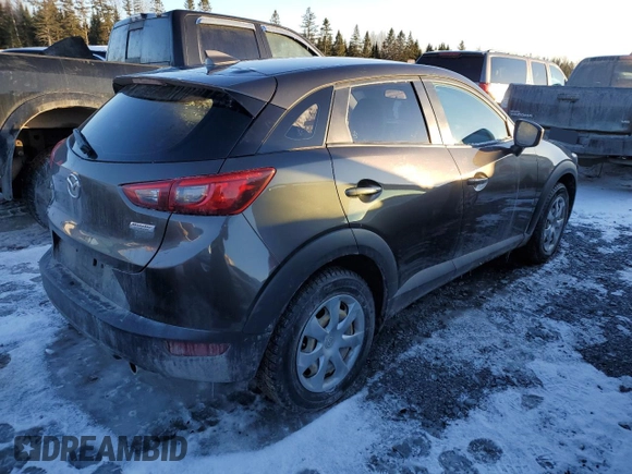 2018 Mazda CX-3 Sport with VIN JM1DKDB7XJ0311367, listed as a Copart auction lot 46154815 with 68,083 mi miles and Salvage Title. Bid and sale history available at DreamBid. Image 3.