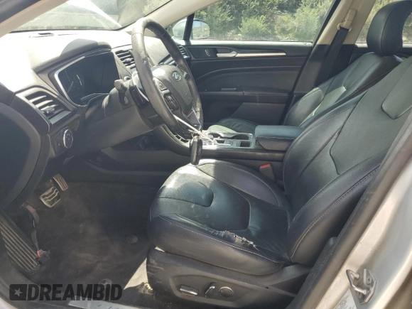 2018 Ford Fusion Titanium z VIN 3FA6P0D96JR155318, wystawiony jako Copart lot #53740505 z przebiegiem 86 567 mil mil oraz Szkoda całkowita • Salvage title. Historia ofert i sprzedaży dostępna na DreamBid. Obrazek 7.