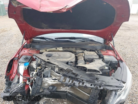 2019 Kia Optima LX with VIN 5XXGT4L32KG360570, listed as a IAAI auction lot 41497880 with 120,744 mi miles. Bid and sale history available at carsss.com. Image 10.