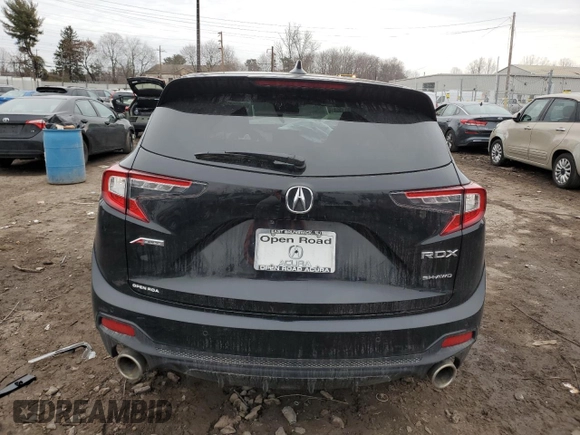 2024 Acura RDX w/A-Spec Advance Package with VIN 5J8TC2H88RL035361, listed as a Copart auction lot 44995825 with Not Provided miles and Salvage Title. Bid and sale history available at carsss.com. Image 6.
