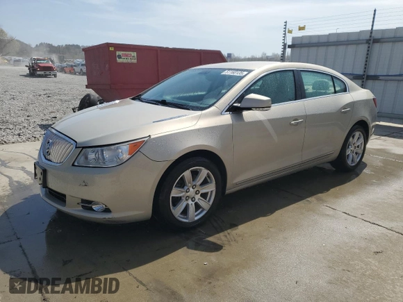 2012 Buick LaCrosse Leather z VIN 1G4GC5E30CF138060, wystawiony jako Copart lot #51160135 z przebiegiem 118 056 mil mil oraz Szkoda całkowita • Salvage title. Historia ofert i sprzedaży dostępna na DreamBid. Obrazek 1.