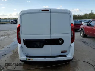 2015 Ram ProMaster City Cargo Tradesman SLT with VIN ZFBERFBTXF6963244, listed as a Copart auction lot 53054215 with 121,623 mi miles and Salvage Title. Bid and sale history available at carsss.com. Image 6.