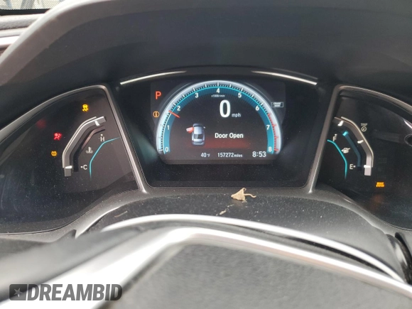 2016 Honda Civic Sedan EX-L with VIN 19XFC1F74GE025416, listed as a Copart auction lot 48237825 with 157,272 mi miles and Salvage Title. Bid and sale history available at carsss.com. Image 9.