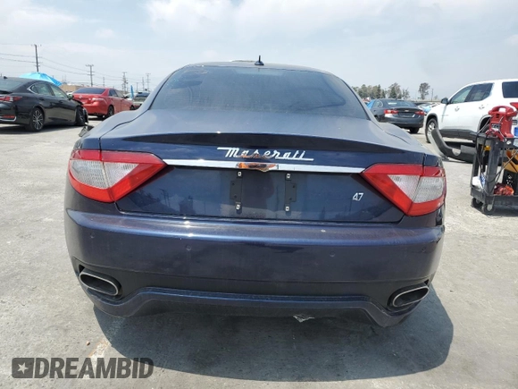 2011 Maserati GranTurismo S with VIN ZAM45KLA2B0059519, listed as a Copart auction lot 55537315 with 49,251 mi miles and Clean title. Bid and sale history available at DreamBid. Image 6.