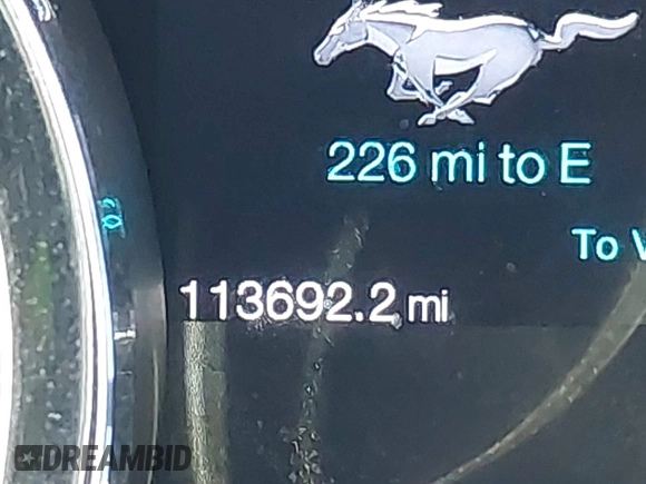 2014 Ford Mustang V6 with VIN 1ZVBP8EM2E5243069, listed as a IAAI auction lot 41725527 with 113,692 mi miles. Bid and sale history available at carsss.com. Image 16.