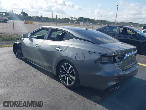 2023 Nissan Maxima SV with VIN 1N4AA6CV7PC508718, listed as a IAAI auction lot 42222172 with 35,802 mi miles and . Bid and sale history available at DreamBid. Image 3.