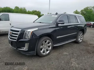2018 Cadillac Escalade Luxury z VIN 1GYS4BKJ8JR400040, wystawiony jako Copart lot #57279675 z przebiegiem 96 820 mil mil oraz Czysty tytuł • Clean title. Historia ofert i sprzedaży dostępna na DreamBid. Obrazek 1.