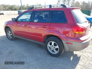 2003 Mitsubishi Outlander LS with VIN JA4LX31G33U065986, listed as a IAAI auction lot 41327769 with 172,577 mi miles. Bid and sale history available at carsss.com. Image 3.