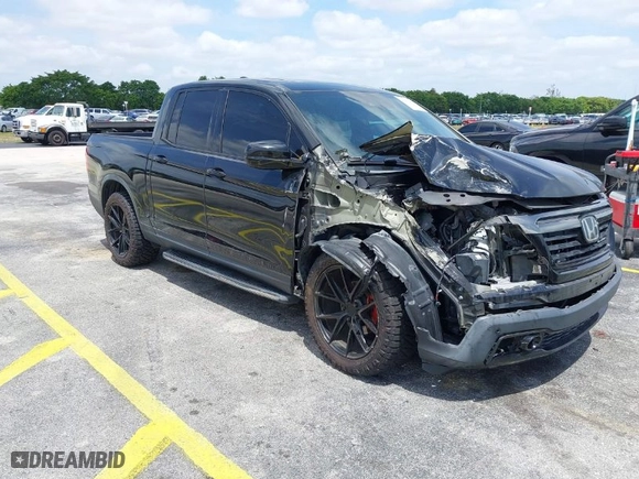 2018 Honda Ridgeline Black Edition with VIN 5FPYK3F81JB017220, listed as a IAAI auction lot 42092874 with 95,159 mi miles. Bid and sale history available at carsss.com. Image 1.