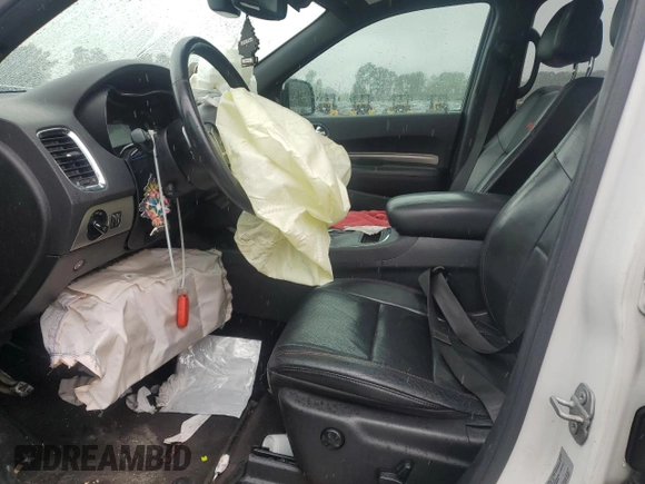 2017 Dodge Durango R/T with VIN 1C4SDHCT1HC609691, listed as a Copart auction lot 59433395 with 124,502 mi miles and Salvage title. Bid and sale history available at DreamBid. Image 7.