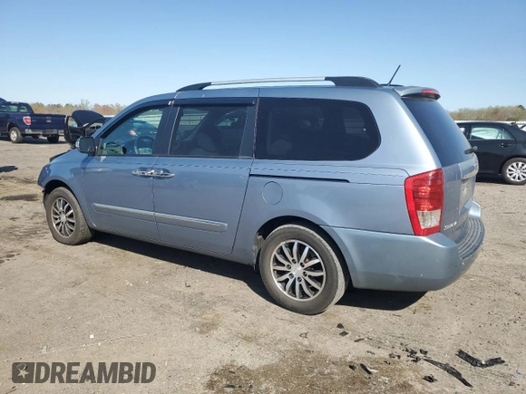 2012 Kia Sedona EX with VIN KNDMH4C7XC6499921, listed as a Copart auction lot 51304385 with 161,505 mi miles and Clean Title. Bid and sale history available at carsss.com. Image 2.