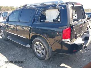 2011 Nissan Armada SV with VIN 5N1BA0ND0BN614873, listed as a IAAI auction lot 41739694 with 141,954 mi miles and . Bid and sale history available at DreamBid. Image 3.