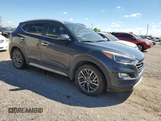 2019 Hyundai Tucson Ultimate with VIN KM8J3CAL8KU012314, listed as a Copart auction lot 69934854 with 108,810 mi miles and Clean Title. Bid and sale history available at carsss.com. Image 4.