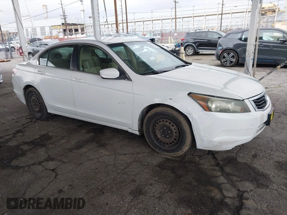 2008 Honda Accord LX z VIN 1HGCP26318A106812, wystawiony jako IAAI lot #41741788 z przebiegiem 117 140 mil mil oraz . Historia ofert i sprzedaży dostępna na DreamBid. Obrazek 1.
