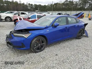 2023 Acura Integra Technology with VIN 19UDE4G76PA008493, listed as a Copart auction lot 50062305 with 25,597 mi miles and Salvage title. Bid and sale history available at DreamBid. Image 1.
