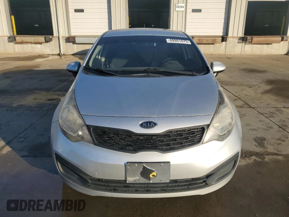 2012 Kia Rio LX with VIN KNADM4A32C6052248, listed as a Copart auction lot 49901875 with 158,818 mi miles and Clean Title. Bid and sale history available at carsss.com. Image 5.