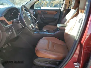 2015 Chevrolet Traverse LTZ with VIN 1GNKVJKD3FJ207136, listed as a Copart auction lot 86879464 with 120,685 mi miles and Salvage Title. Bid and sale history available at DreamBid. Image 7.