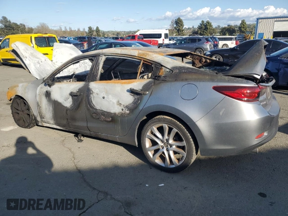 2015 Mazda 6 i Touring with VIN JM1GJ1V53F1200038, listed as a Copart auction lot 51379795 with Not Provided miles and Non Repairable. Bid and sale history available at DreamBid. Image 2.