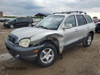 2004 Hyundai Santa Fe GLS with VIN KM8SC13E34U701350, listed as a Copart auction lot 58671145 with 192,274 mi miles and Salvage title. Bid and sale history available at DreamBid. Image 1.