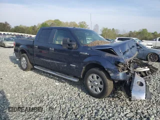 2014 Ford F-150 XL with VIN 1FTFW1CT7EFB80893, listed as a Copart auction lot 52339175 with 0 mi miles and Salvage Title. Bid and sale history available at carsss.com. Image 4.
