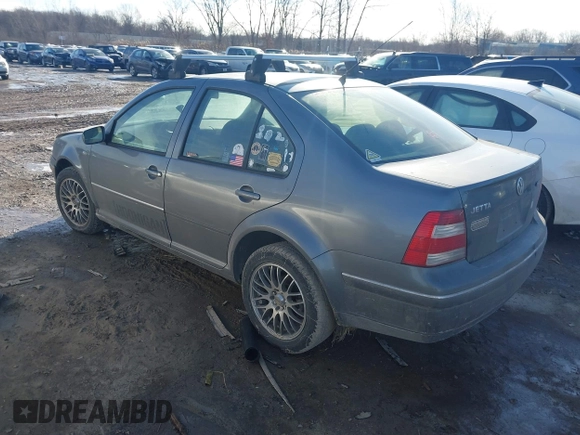 2004 Volkswagen Jetta Sedan GLS with VIN 3VWSA69M64M092875, listed as a IAAI auction lot 41450639 with 143,520 mi miles. Bid and sale history available at carsss.com. Image 3.
