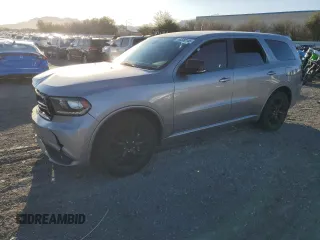 2015 Dodge Durango R/T with VIN 1C4SDHCTXFC922980, listed as a Copart auction lot 48530145 with 163,550 mi miles and Salvage title. Bid and sale history available at DreamBid. Image 1.