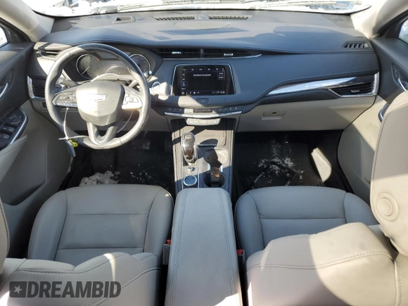 2020 Cadillac XT4 AWD Luxury with VIN 1GYFZBR44LF093831, listed as a Copart auction lot 45584755 with 30,298 mi miles and Salvage Title. Bid and sale history available at carsss.com. Image 8.