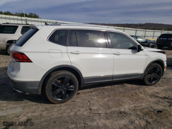 2019 Volkswagen Tiguan SEL Premium with VIN 3VV4B7AX8KM008221, listed as a Copart auction lot 44322485 with 98,448 mi miles and Salvage Title. Bid and sale history available at carsss.com. Image 3.