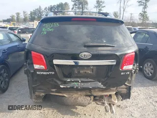 2012 Kia Sorento SX with VIN 5XYKW4A29CG261026, listed as a IAAI auction lot 41508403 with 202,356 mi miles. Bid and sale history available at carsss.com. Image 6.