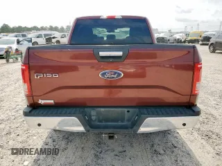 2015 Ford F-150 XL with VIN 1FTEW1CP4FKD76832, listed as a Copart auction lot 57607715 with 183,177 mi miles and Salvage title. Bid and sale history available at DreamBid. Image 6.