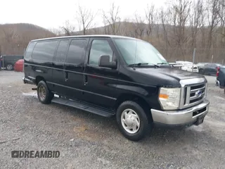 2013 Ford Econoline Passenger XL with VIN 1FBSS3BL4DDA64847, listed as a IAAI auction lot 41668195 with 226,792 mi miles. Bid and sale history available at carsss.com. Image 1.