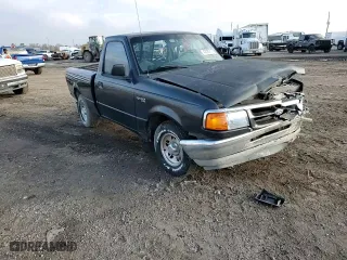 1995 Ford Ranger Splash with VIN 1FTCR10A4SPA56258, listed as a Copart auction lot 43721815 with 189,300 mi miles and Salvage Title. Bid and sale history available at carsss.com. Image 11.