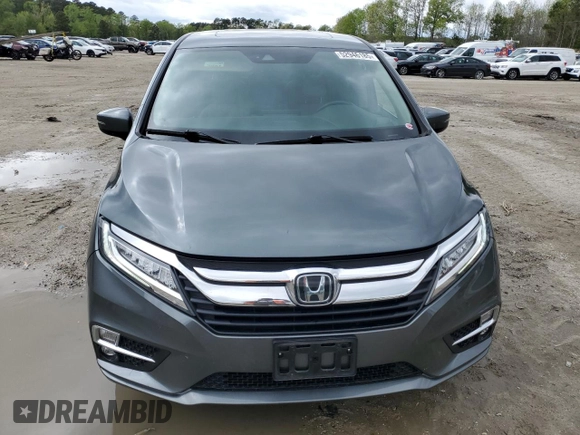 2020 Honda Odyssey Elite с VIN 5FNRL6H9XLB033176, выставлен на аукционе Copart как лот 52946185 с пробегом 57 541 миль миль и Списание • Salvage title. История ставок и продаж доступна на DreamBid. Изображение 5.